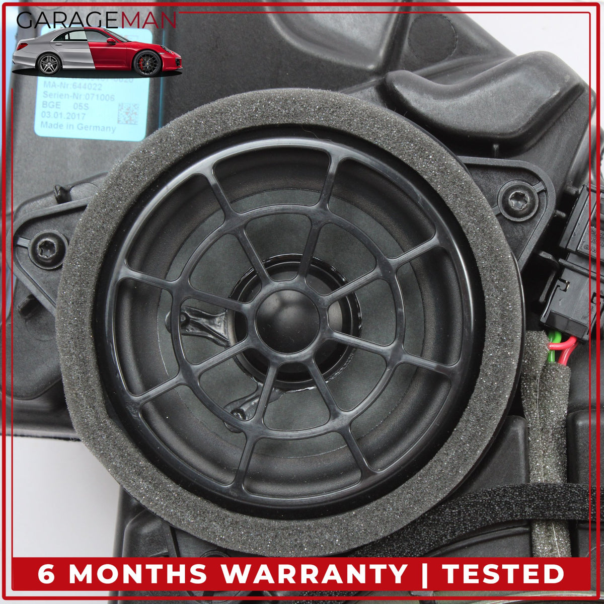 2017-2024 Audi Q7 Front Rear Left & Right Audio Sound Speaker Subwoofer Set OEM