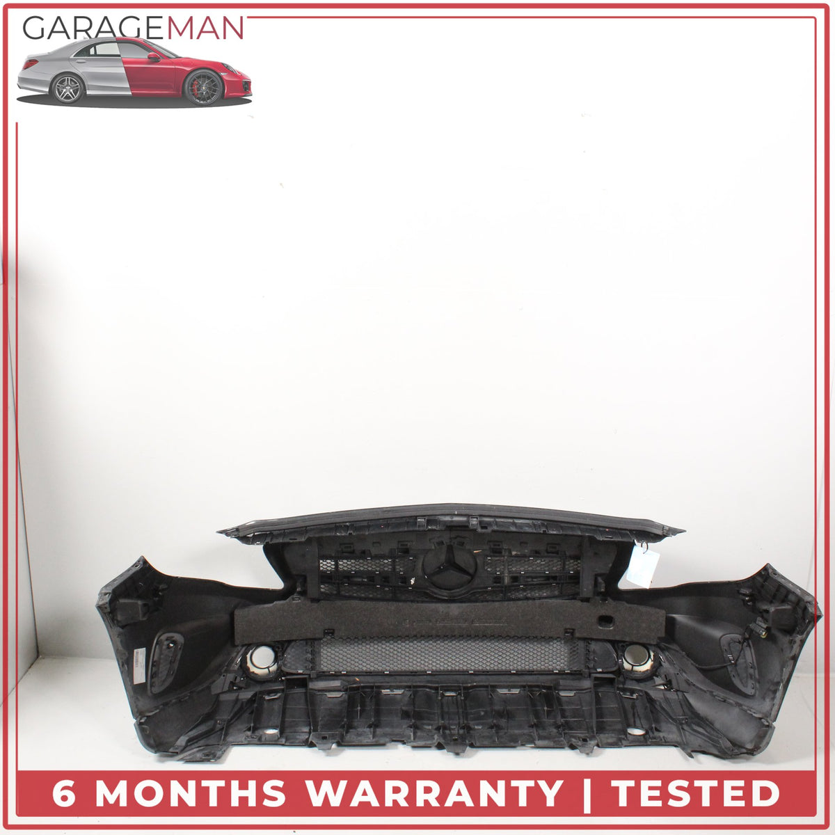 2015-2017 Mercedes-Benz GLA250 X156 Front Bumper Cover Assembly w/ Grille OEM