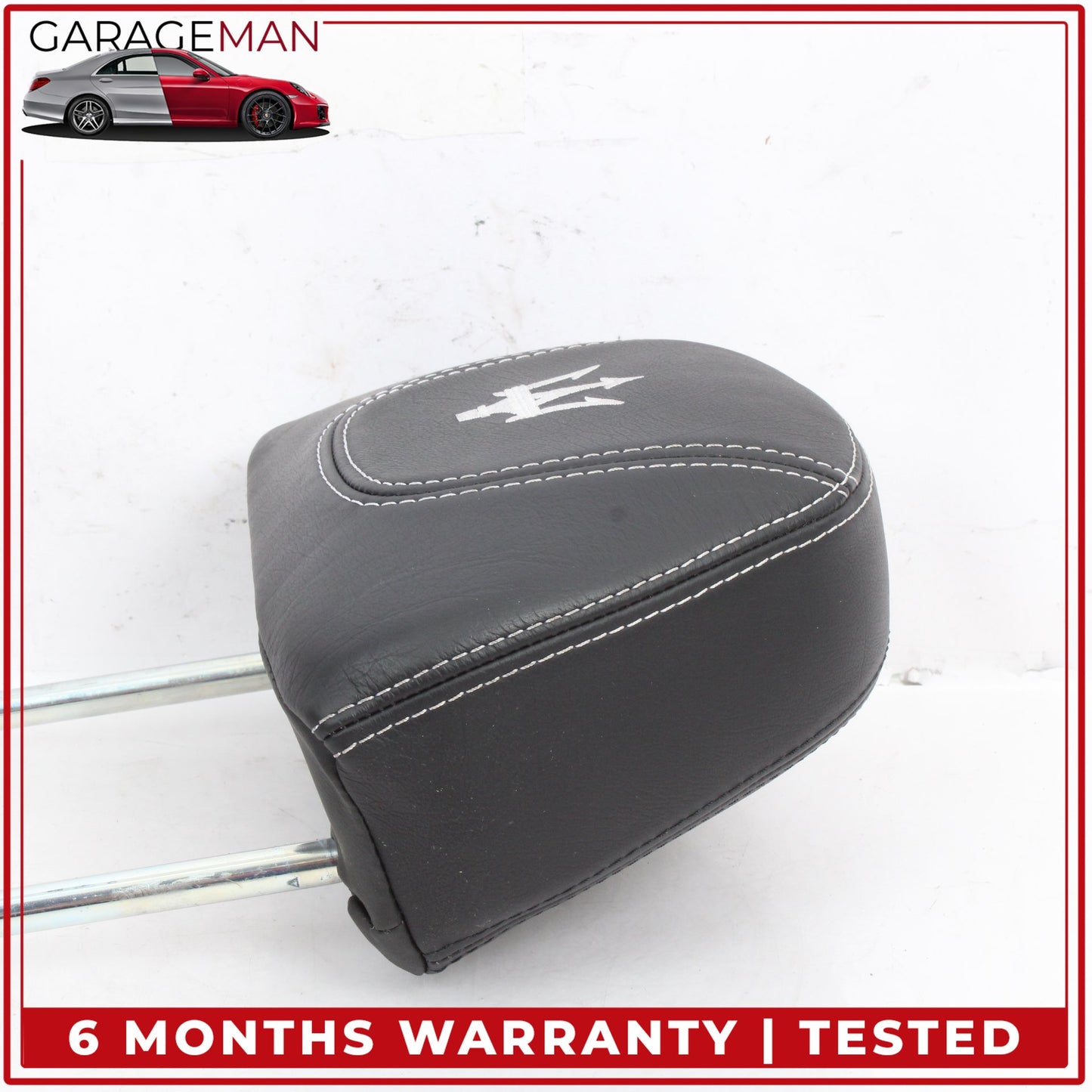 2013-2018 Maserati GranTurismo M145 Coupe Rear Left and Right Side Headrest OEM