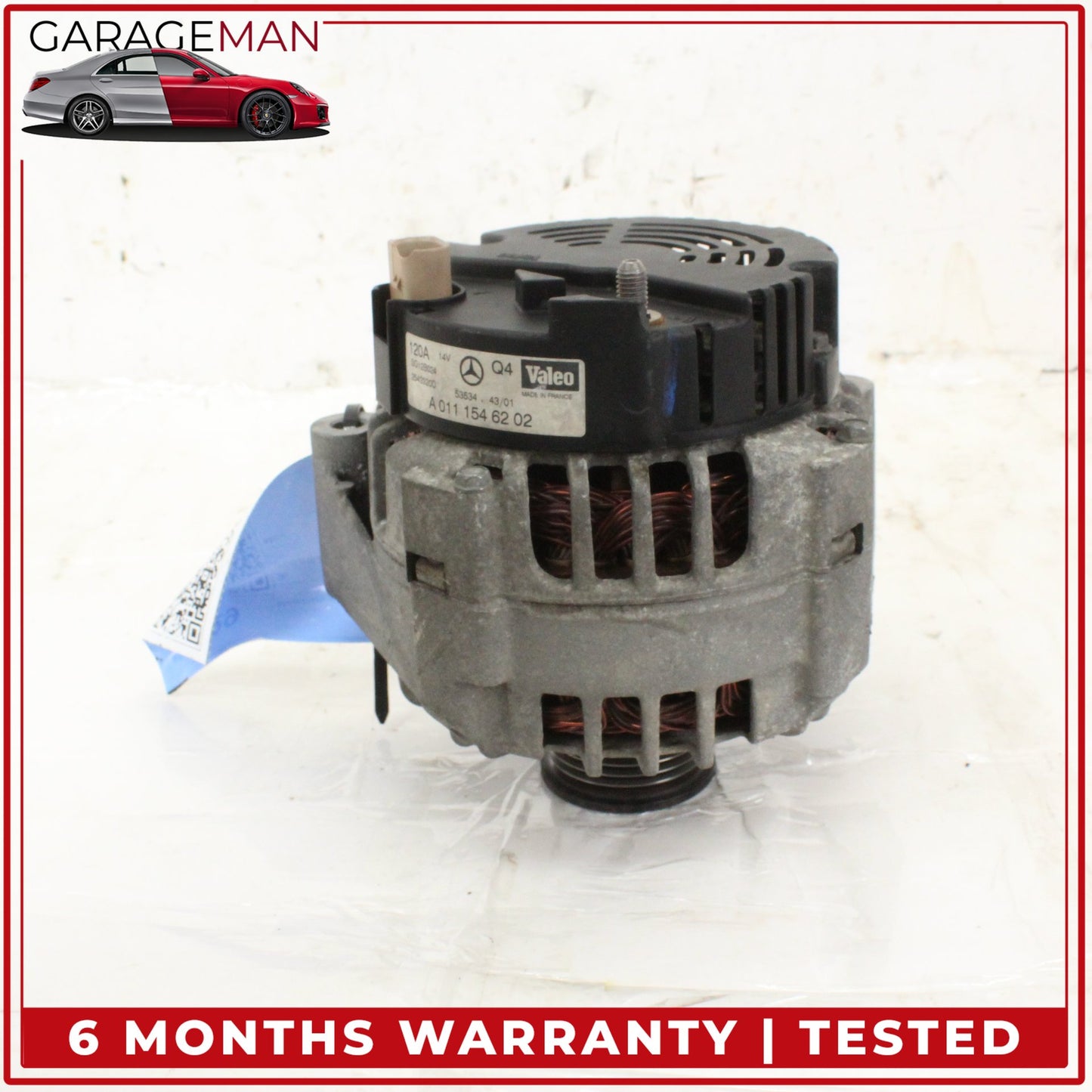 2001-2004 Mercedes W210 E320 SLK320 Engine Alternator Generator 0111546402 OEM