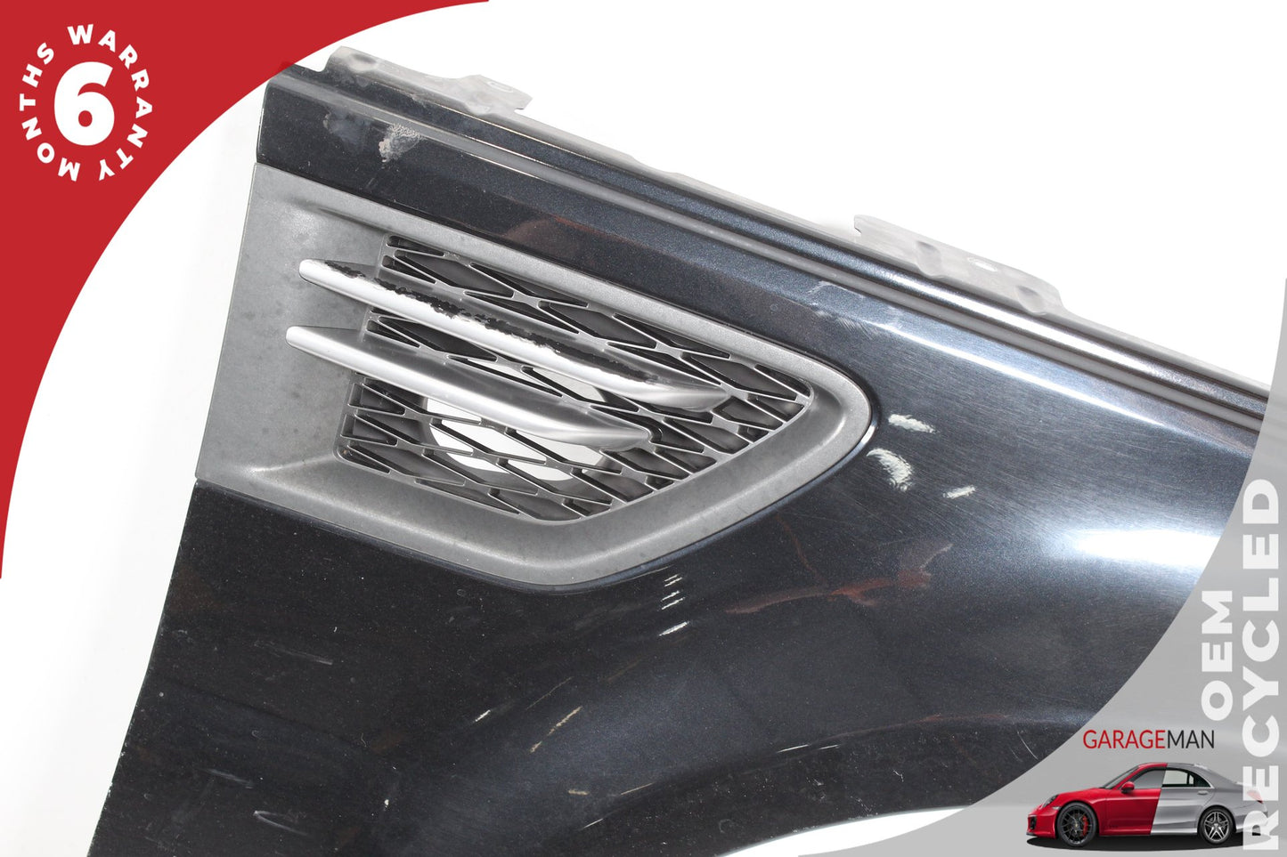 2010-2013 Land Rover Range Rover Sport L320 Front Right Fender Panel Black OEM