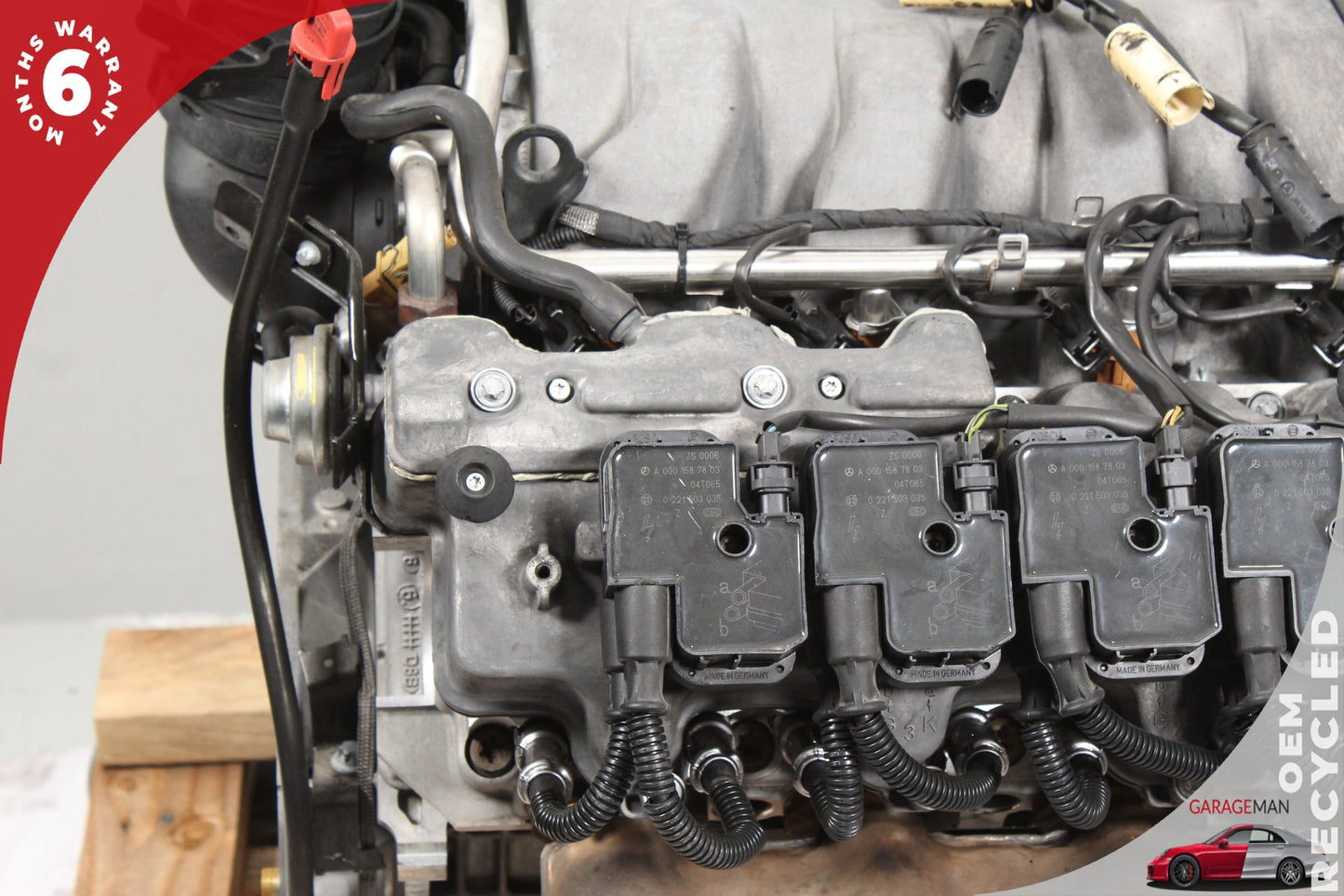 1999-2006 Mercedes W211 E500 CL500 Engine Motor Assembly 5.0 V8 M113 OEM 208K