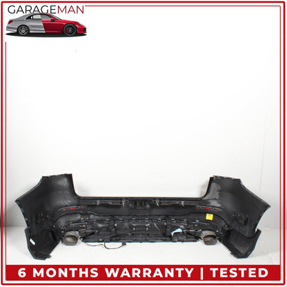 2016-2018 Mercedes-Benz GLC300 Rear Bumper Cover Assembly 2538852201 Black OEM