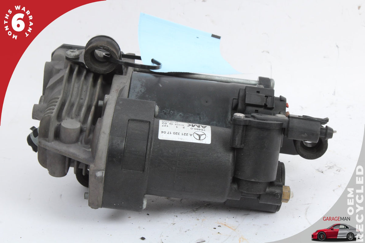 2007-2014 Mercedes W221 S550 Air Suspension Compressor Pump 2213201704 OEM