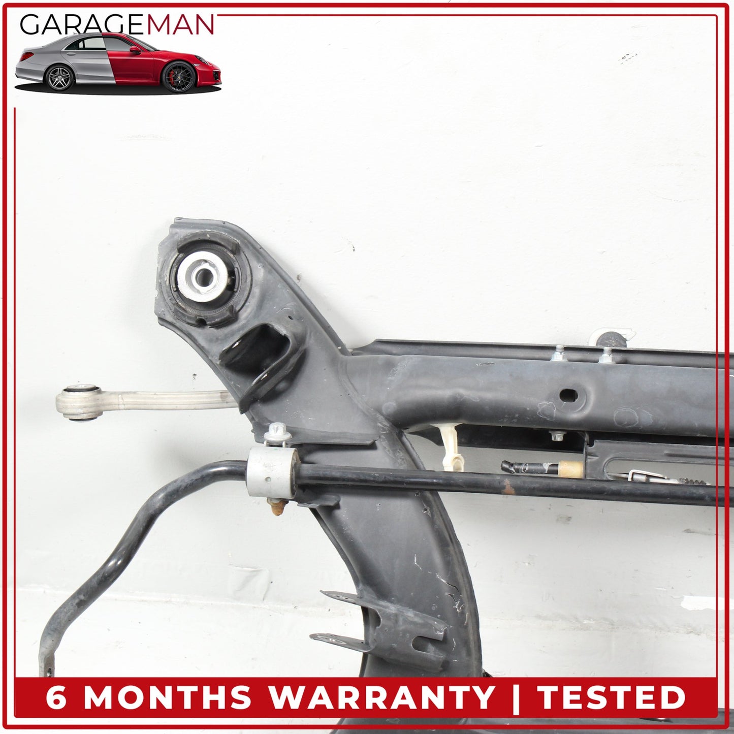 2008-2015 Mercedes W204 C250 Rear Subframe Crossmember w/ Anti Roll Sway Bar OEM