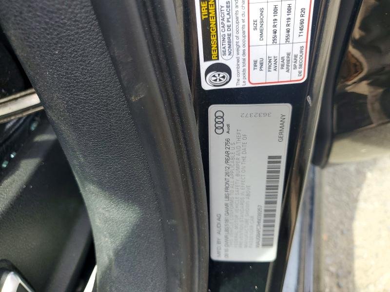 Parting Out- 2017 Audi A6 C7 Premium Plus- 186