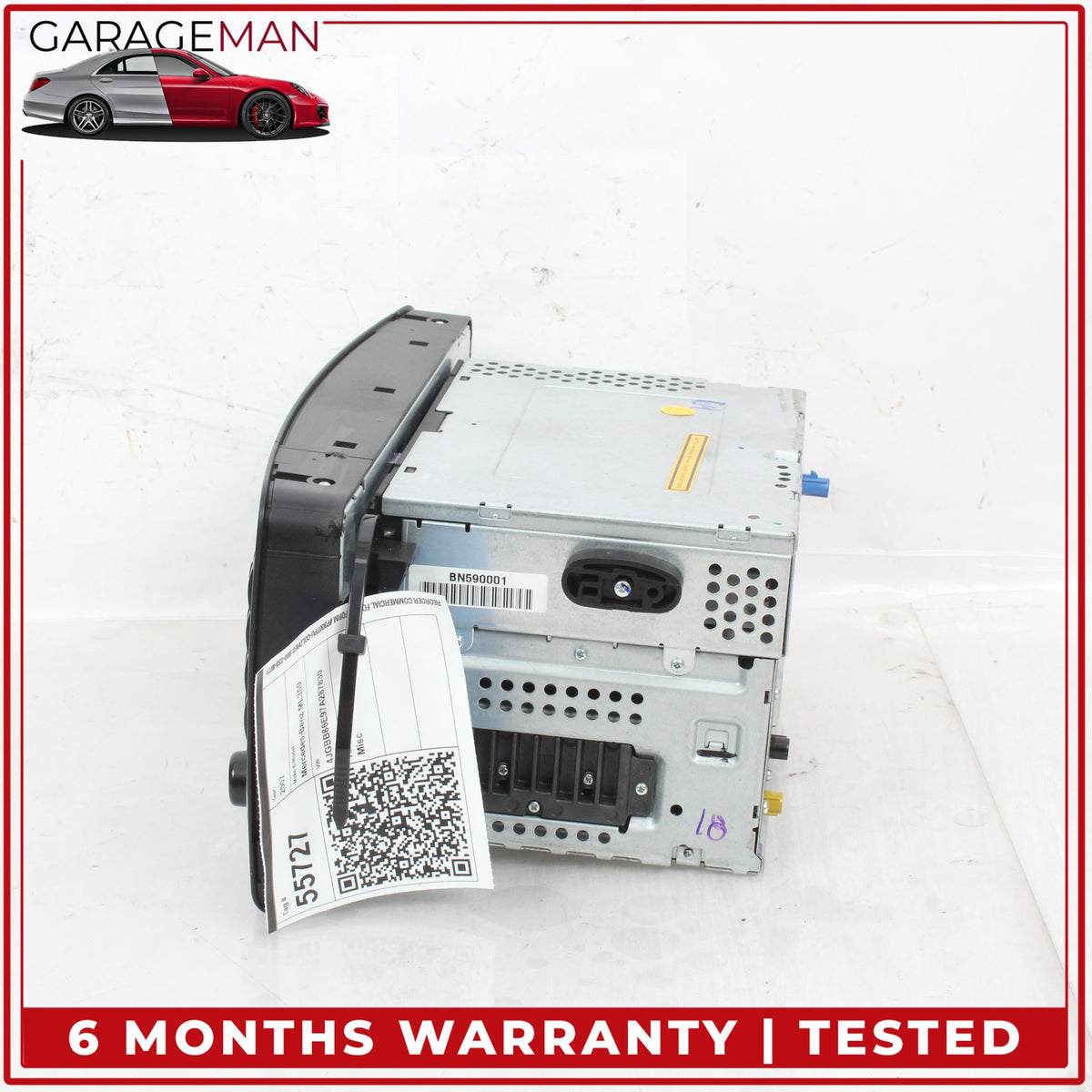2006-2009 Mercedes W164 ML350 Command Head Unit Navigation Radio 1648703689 OEM