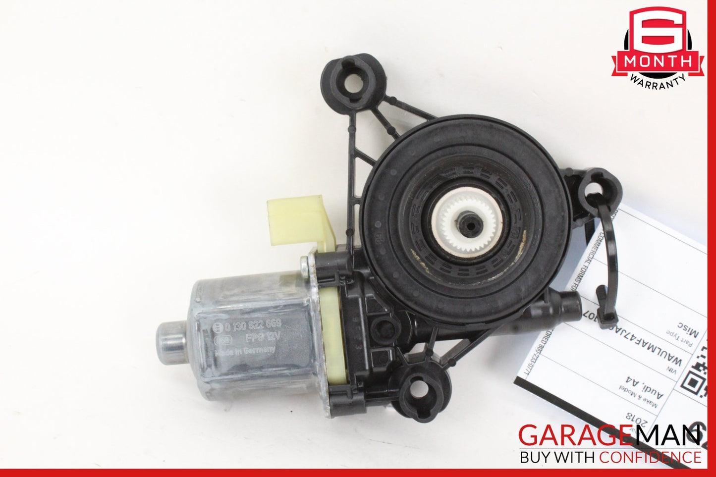 2017-2024 Audi A4 Sedan Rear Left Window Regulator Motor 8W0959811 Genuine