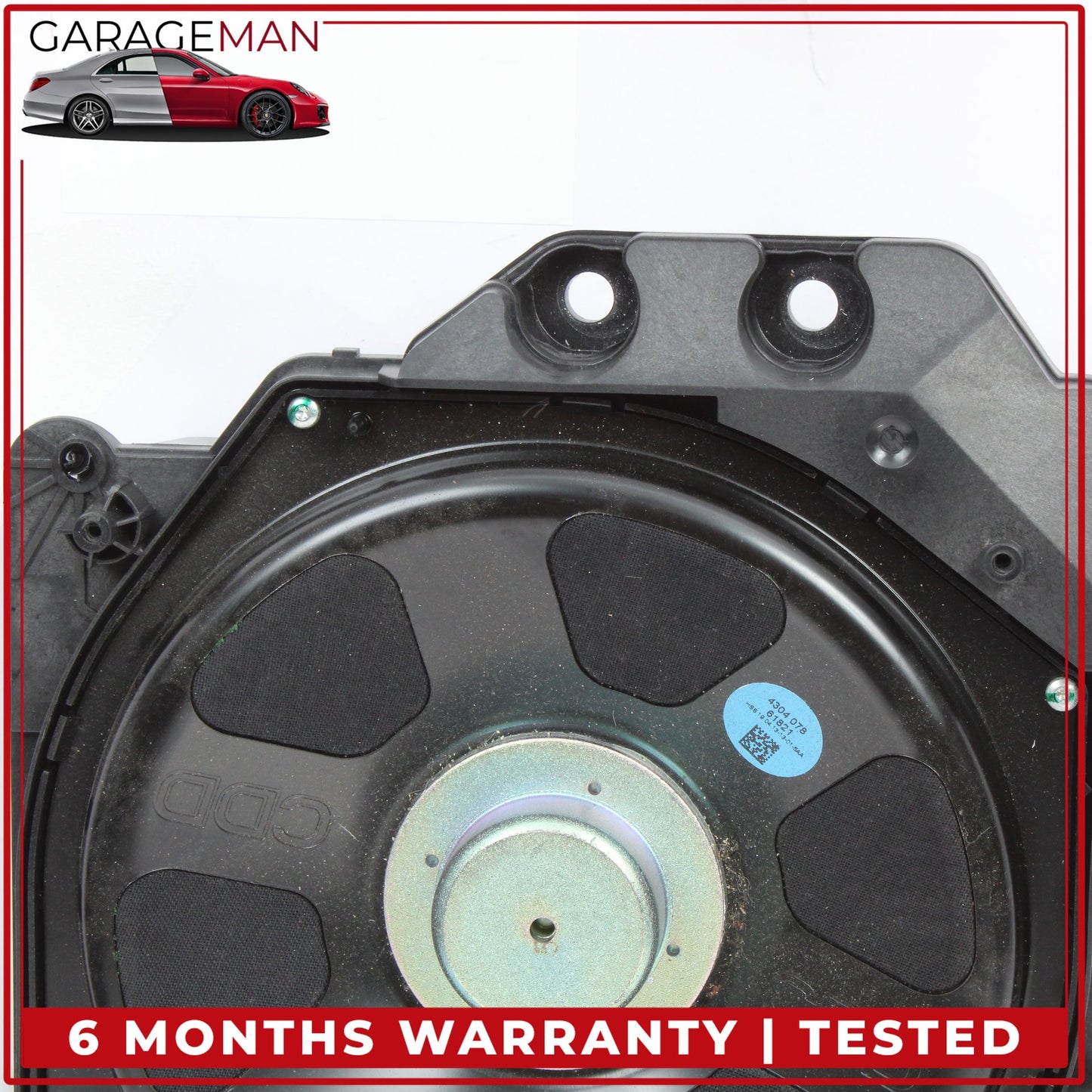2012-2018 BMW 320i xDrive Front Left and Right Underseat Subwoofer Speaker OEM