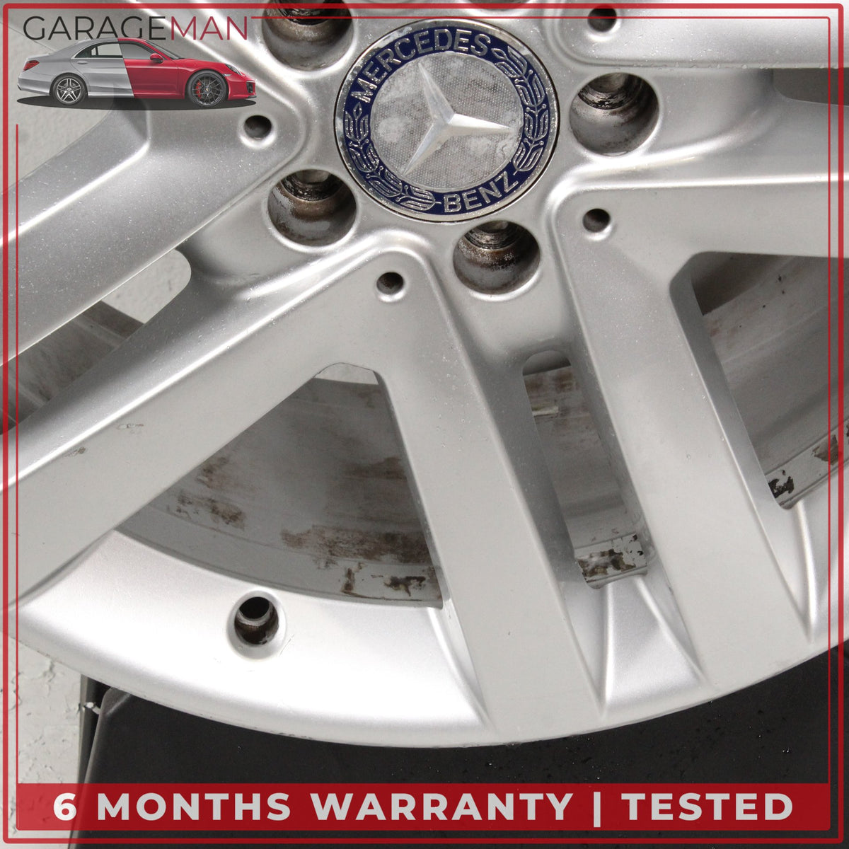 2013-2019 Mercedes X166 GL450 GL550 Front or Rear Wheel Rim 8.5JX19H2 ET62 OEM