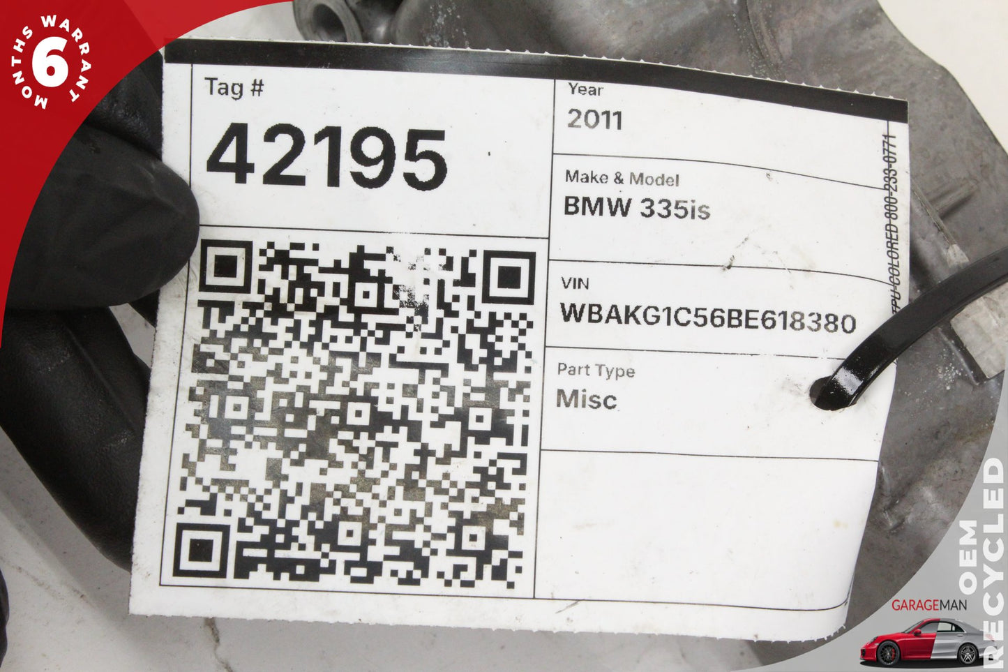 2007-2012 BMW 335is E92 RWD 3.0L Intake & Exhaust Camshaft 7540442 OEM