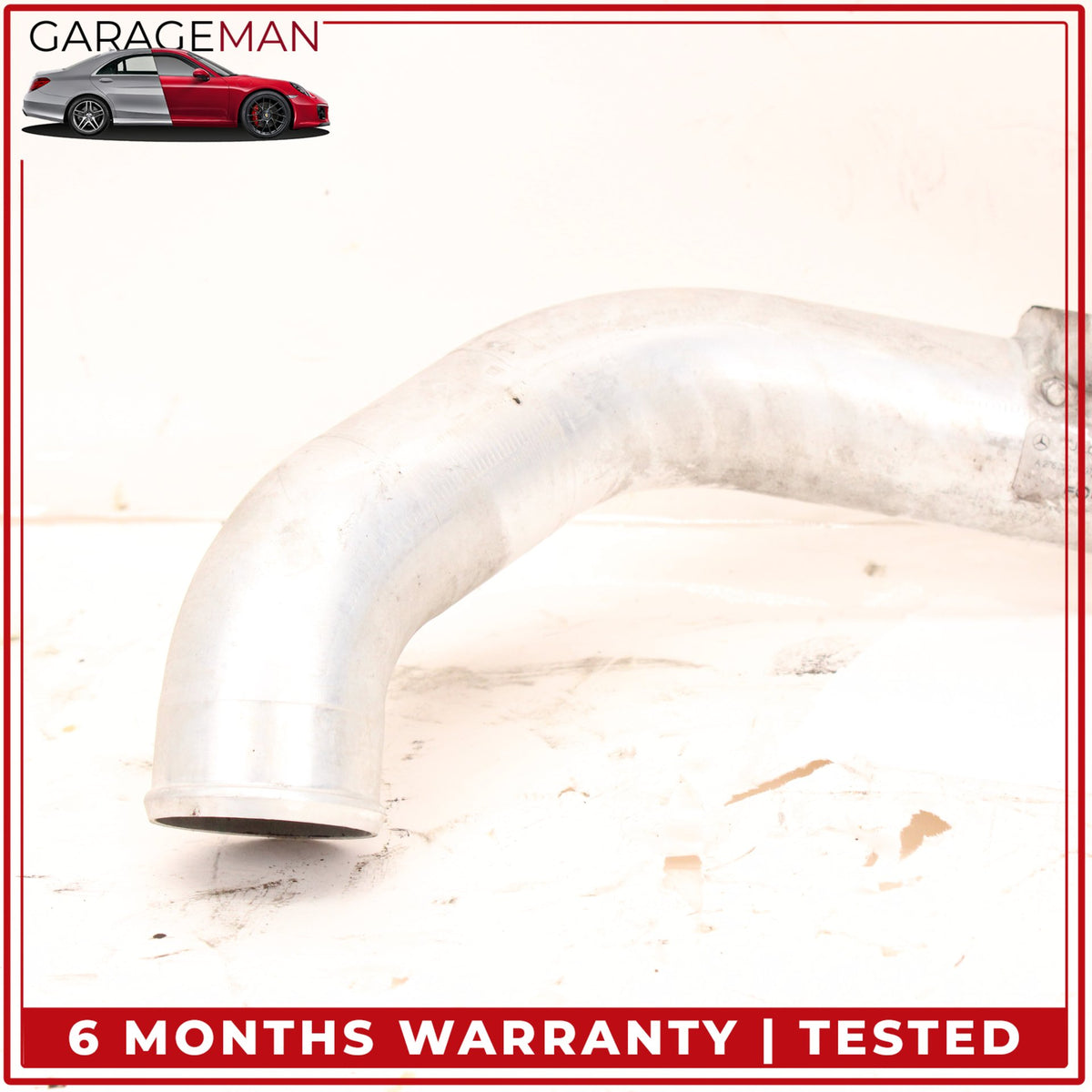2014-2021 Mercedes W212 E400 SL400 Intercooler Hose Left and Right Side Set OEM