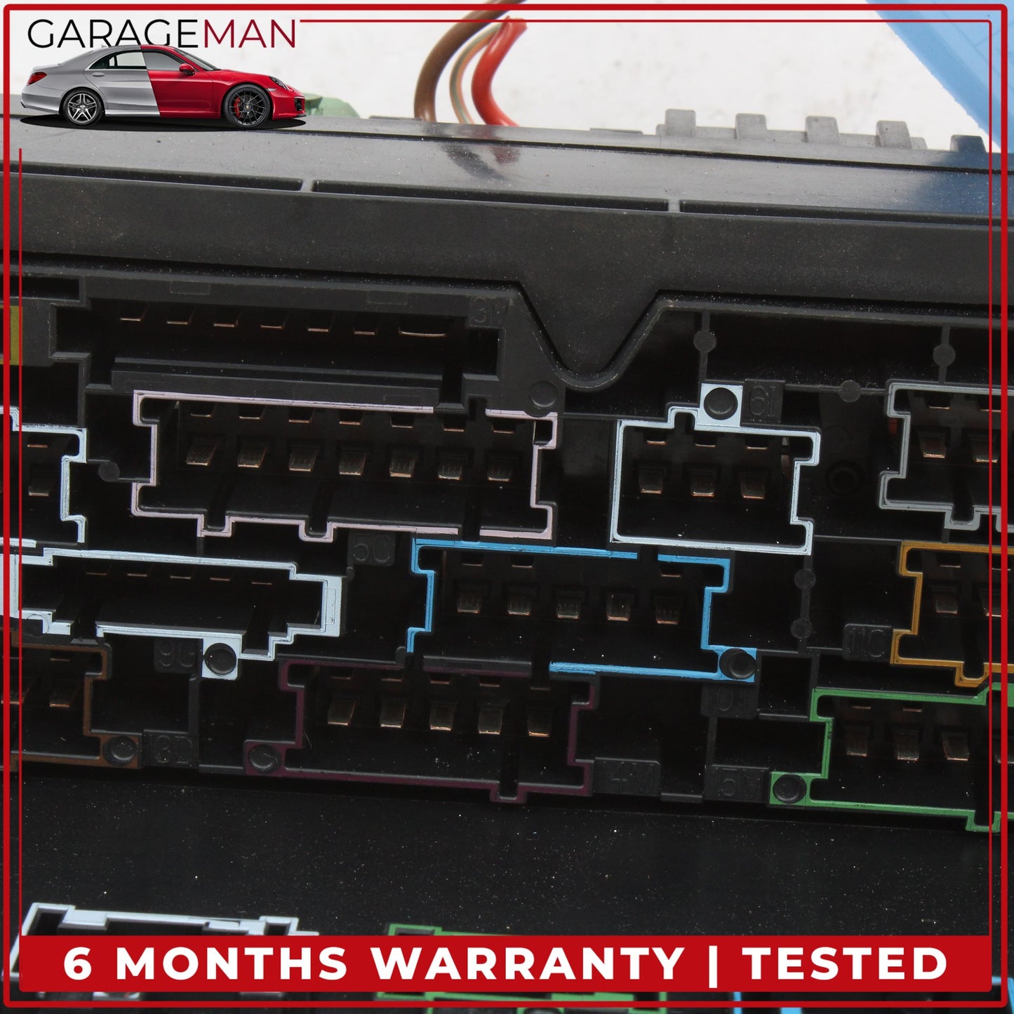 2010-2020 Mercedes C207 E400 Coupe Front SAM Module Relay Junction Fuse Box OEM