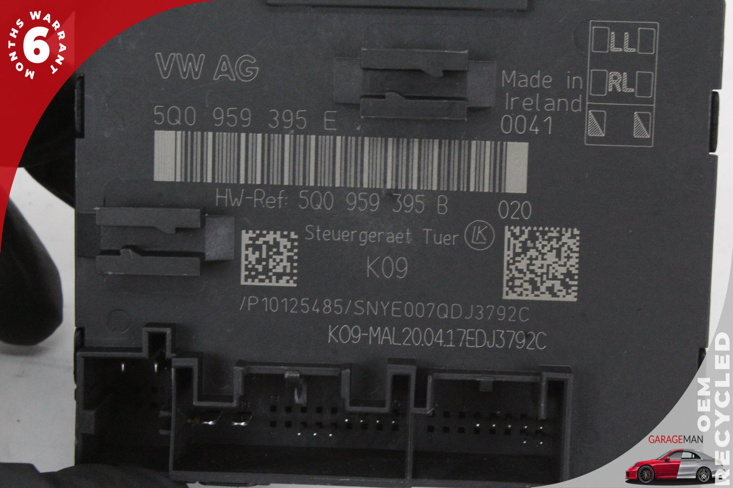 15-20 Audi A3 8V Sedan Window Control Module Right or Left 5Q0959395E Genuine