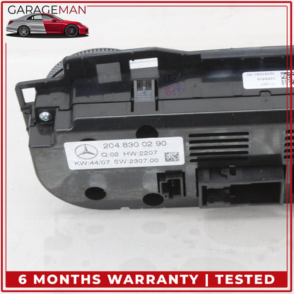 2008-2011 Mercedes W204 C300 C350 AC A/C Heater Climate Control 2048300790 OEM