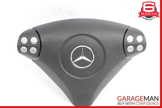 05-08 Mercedes R171 SLK350 C230 C350 Steering Wheel Air Bag Airbag Black