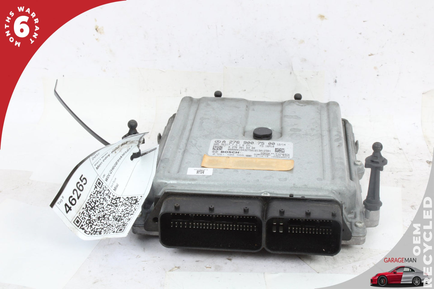 2017-2019 Mercedes-Benz E400 W213 Wagon ECU Engine Control Module 2769007500 OEM