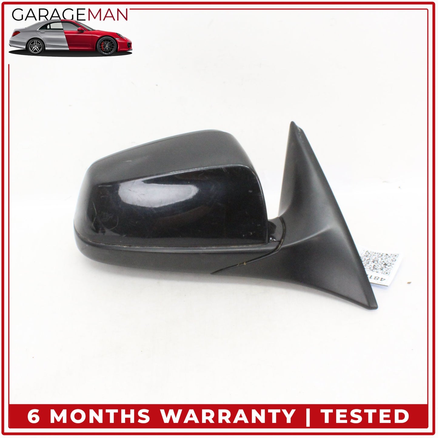 2012-2015 BMW 650i Front Right Passenger Side Door Rear View Mirror Black OEM