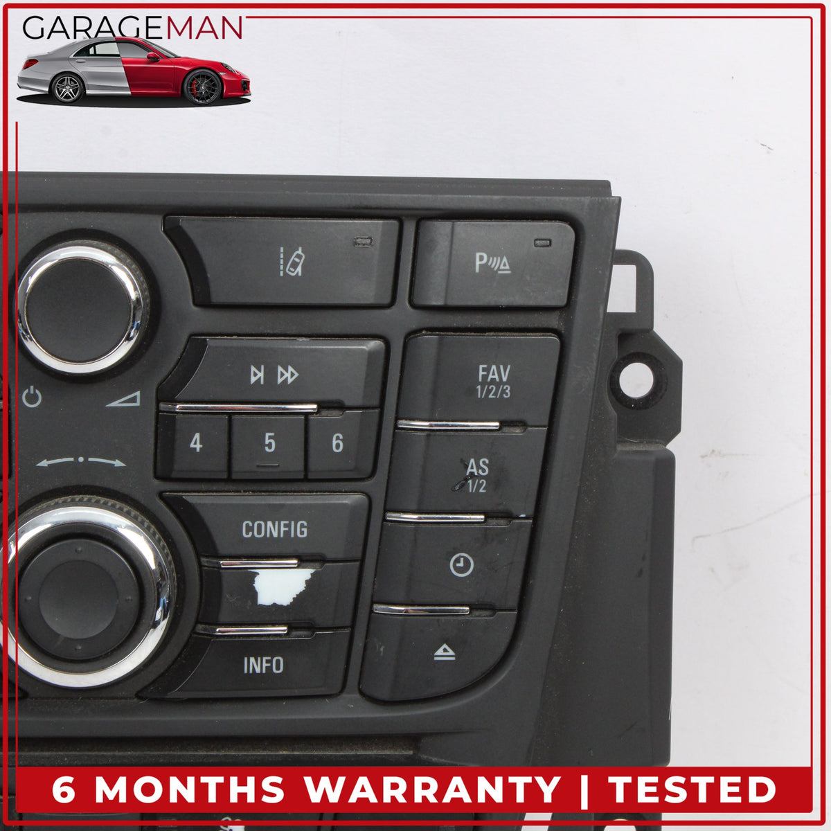 2016-2019 Buick Cascada Radio Audio Climat Control Panel Assy 13497754 OEM