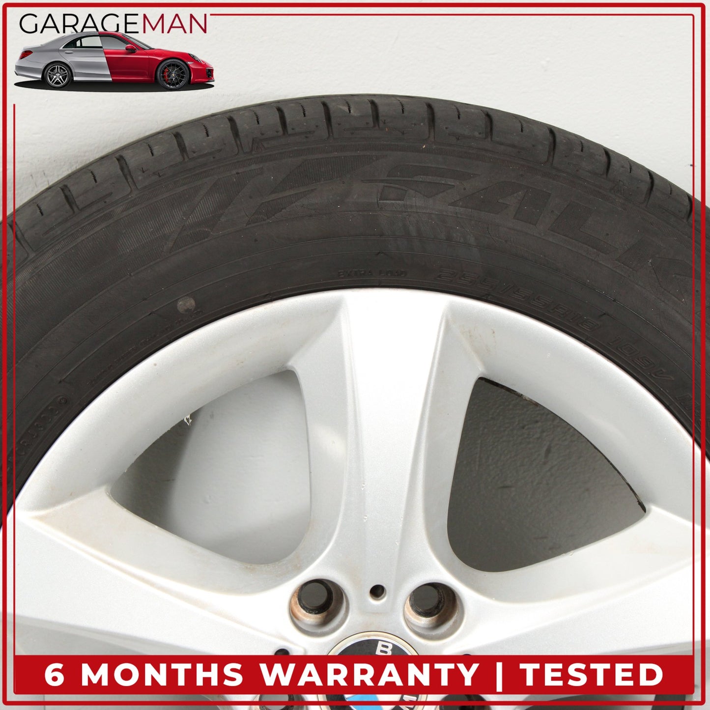 2007-2013 BMW X5 E70 Front or Rear Wheel Rim w/ Tire 8.5JX18EH2 IS46 6772243 OEM