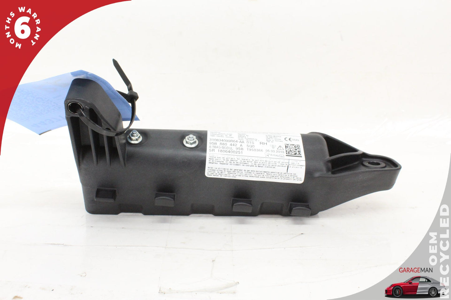 2015-2024 Porsche Macan 95B Rear Right Passenger Side Seat Airbag 95B880442A OEM