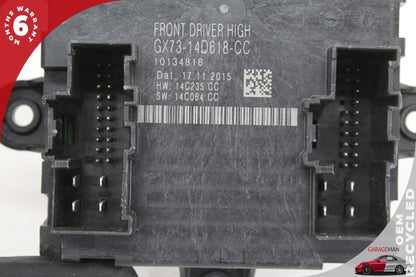 2016-2020 Jaguar XF X260 Front Left Side Door Control Module GX7314D618CC OEM