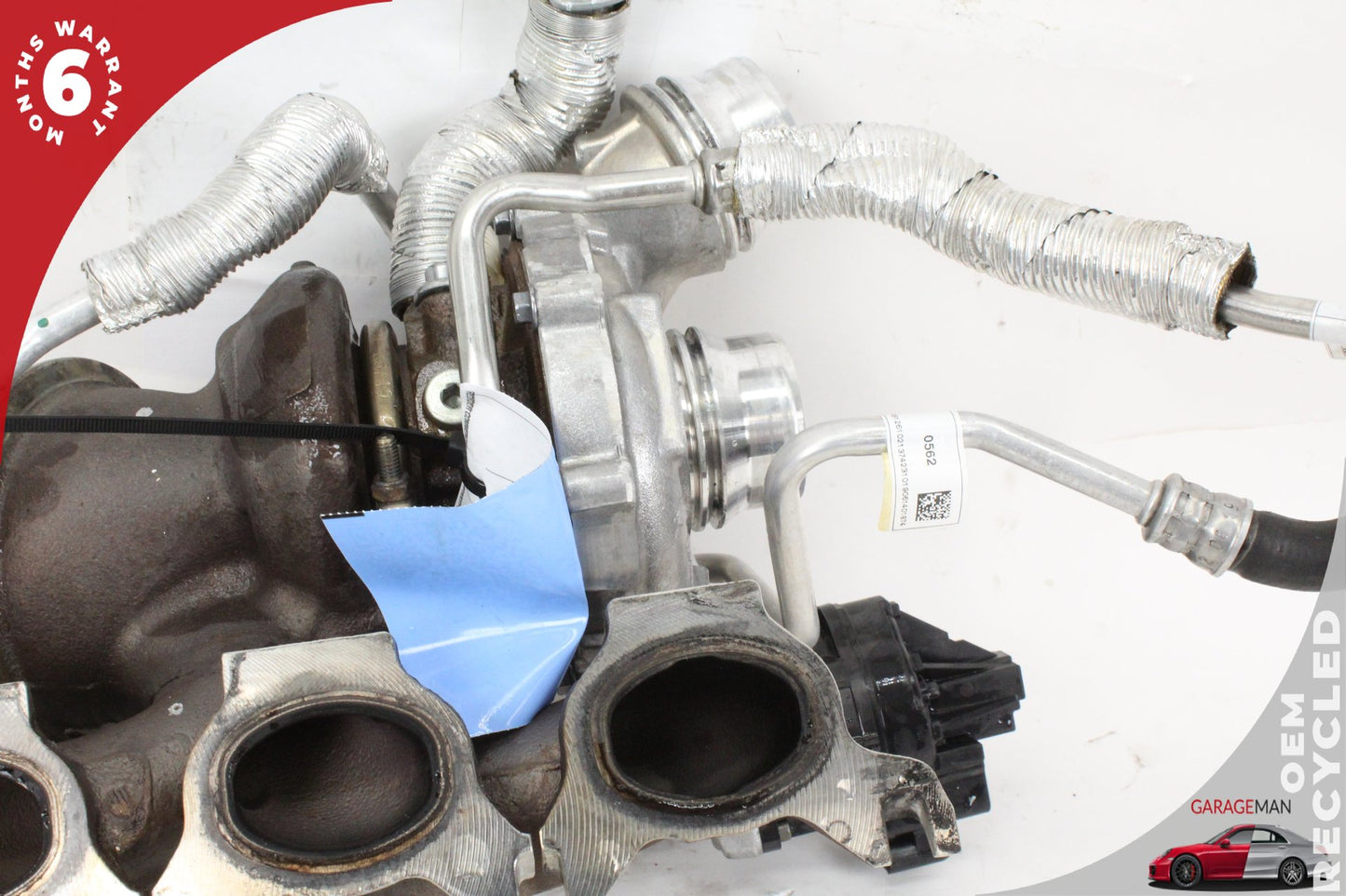2019-2023 BMW 330i G20 Turbo Turbocharger w/ Exhaust Manifold 8631904