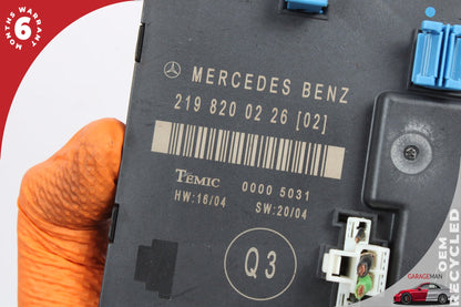 2006-2011 Mercedes W219 CLS550 Rear Left Side Door Control Module 2198200226 OEM