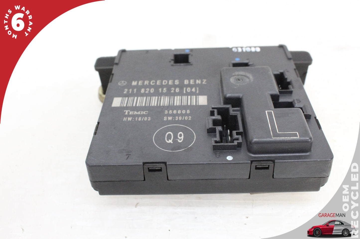 2003-2006 Mercedes W211 E500 Rear Left Side Door Control Module 2118201526 OEM