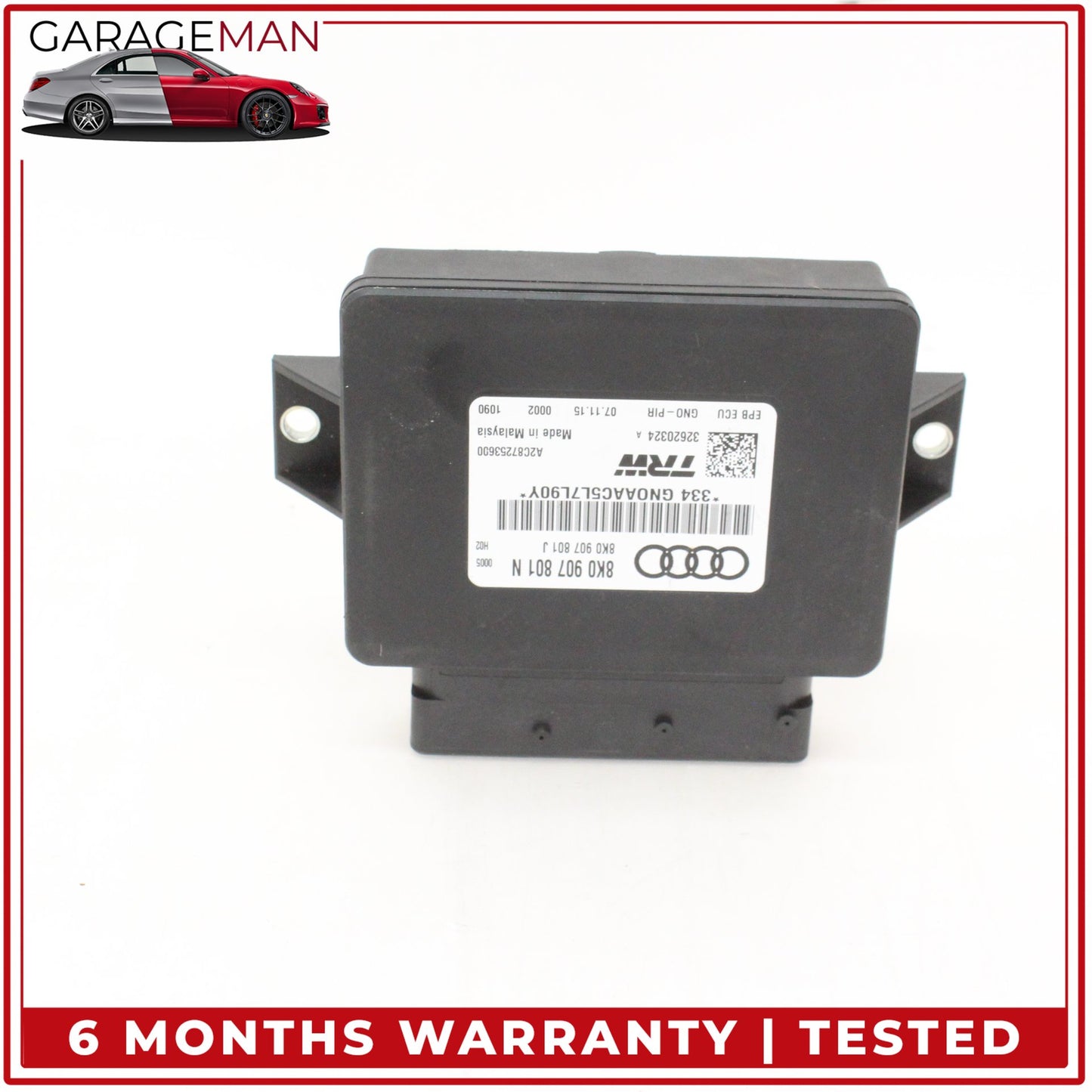 2013-2017 Audi SQ5 A5 A4 S5 Q5 Parking Brake Control Module Unit 8K0907801N OEM