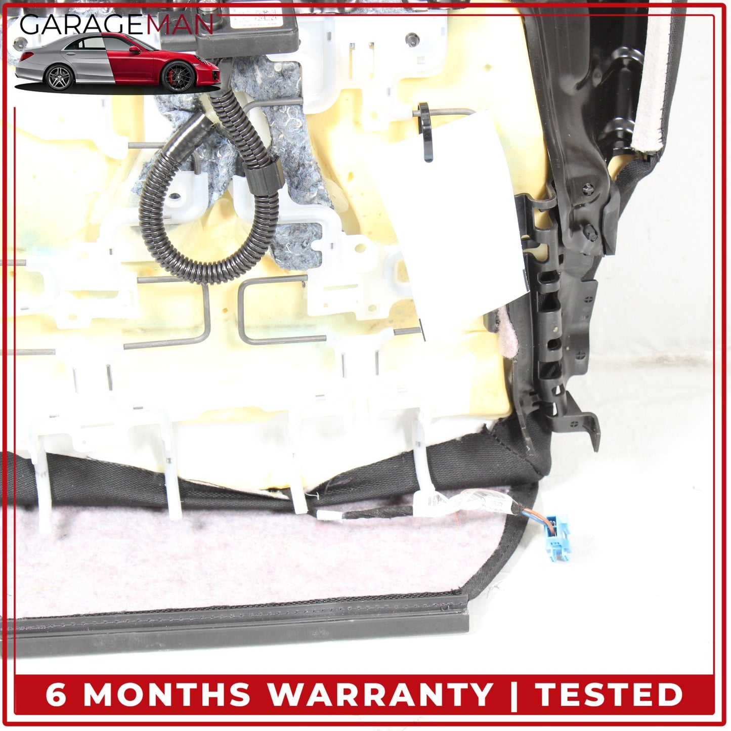 2015-2018 Mercedes W205 C300 Front Right Lower Bottom Seat Cushion w/ Sensor OEM