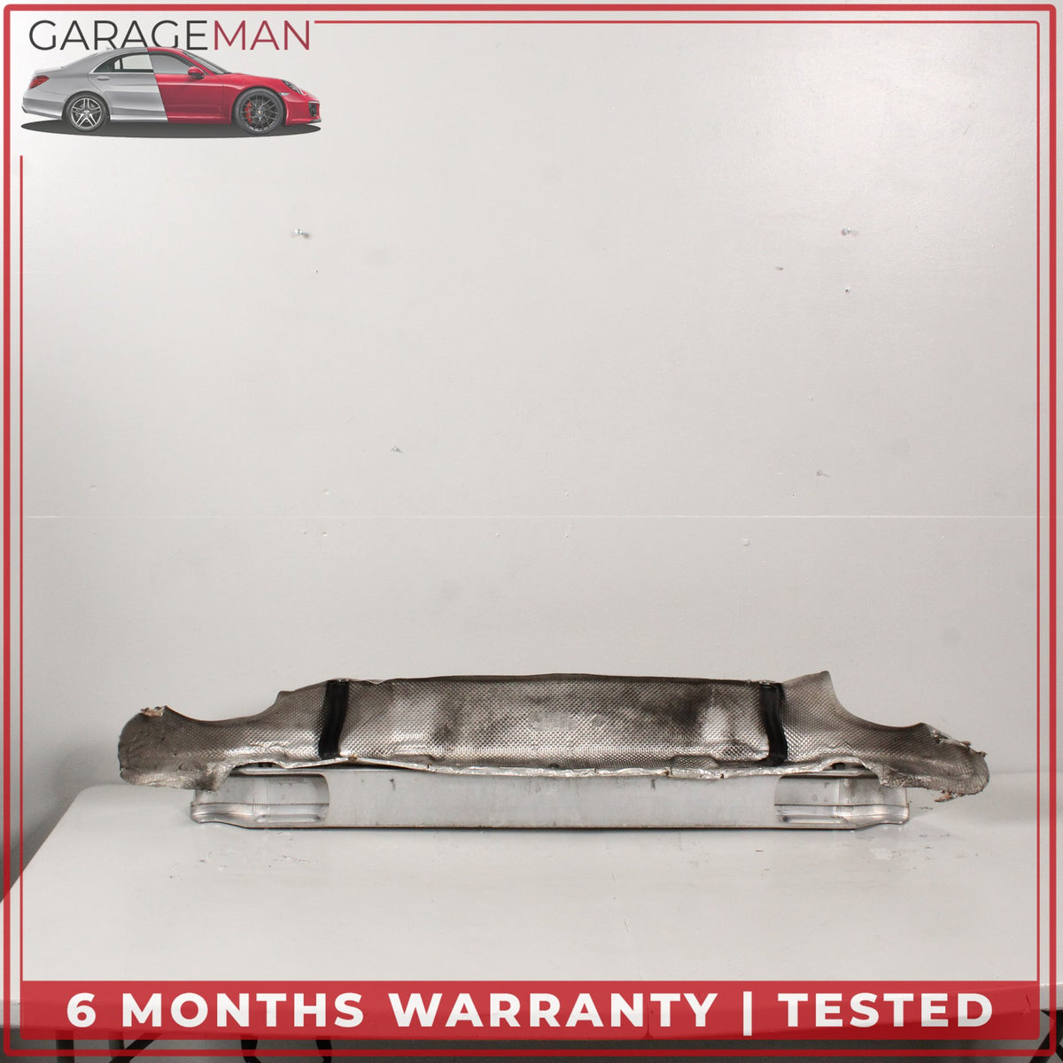 1999-2001 Porsche 911 Rear Bumper Reinforcement Impact Bar w/ Heat Shield OEM