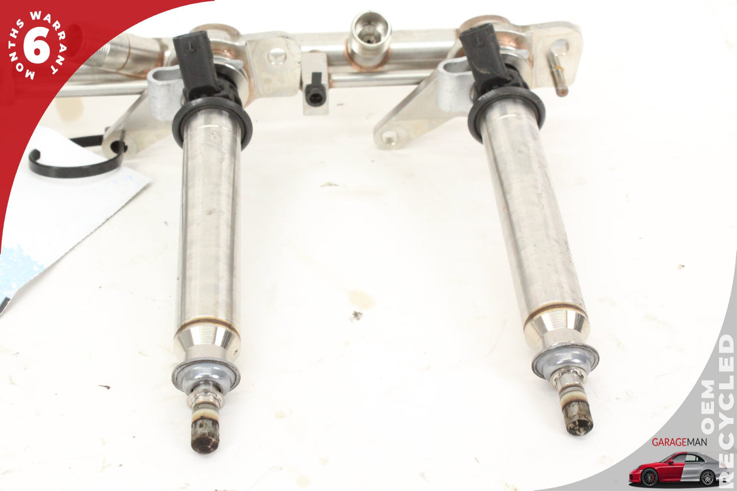 2011-2018 Mercedes X166 GL450 Fuel Injection Rail Line w/ Injectors Right Side