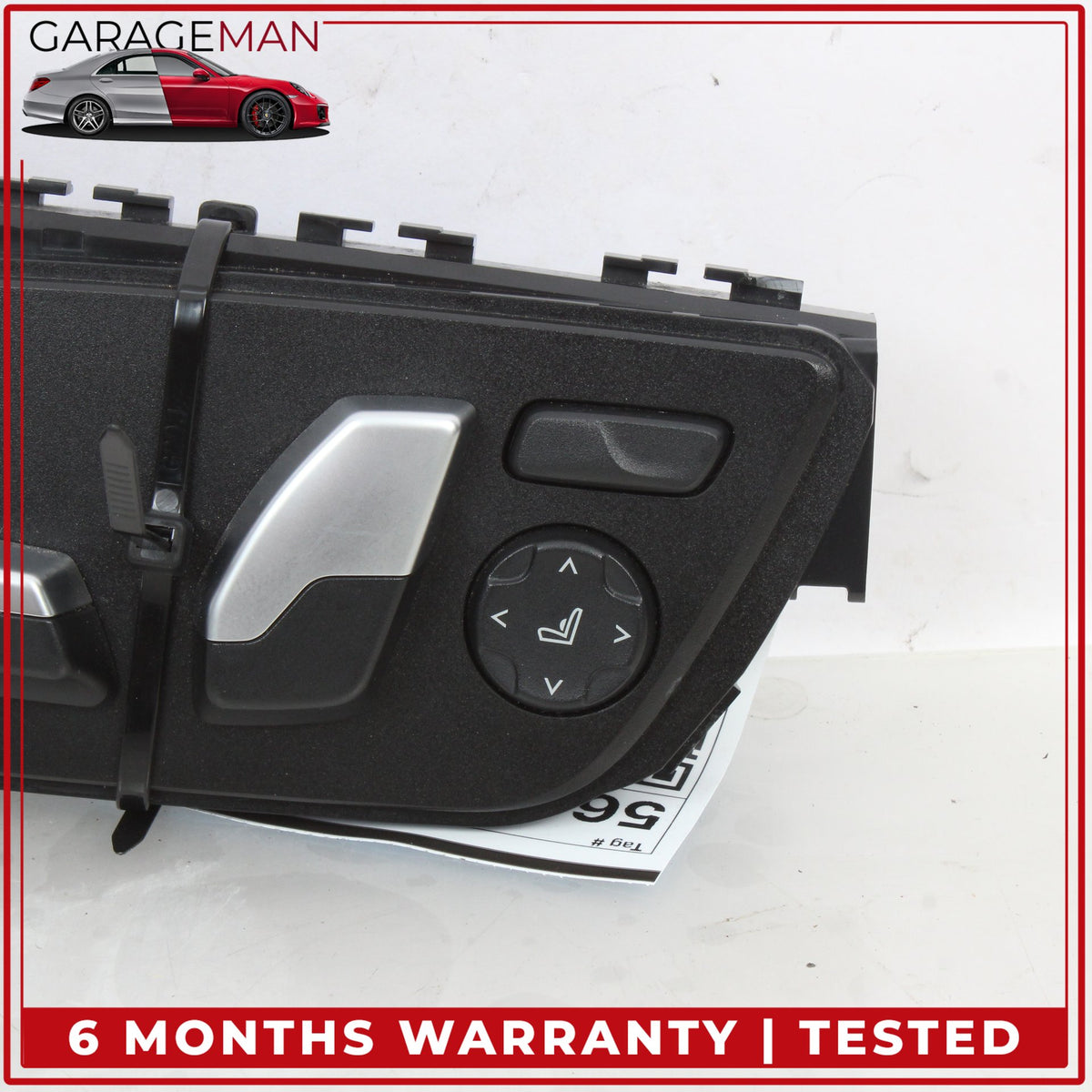 2017-2023 BMW 530e Front Left Side Seat Adjustment Control Switch 9384917 OEM