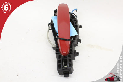 2012-2018 BMW 320i F30 Rear Left Side Exterior Door Handle Red 7332267 OEM