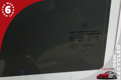 2012-2014 Mercedes W218 CLS550 Rear Left Driver Side Door Window Glass OEM