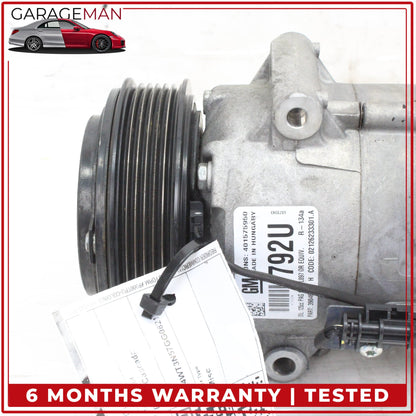 2016-2019 Buick Cascada AC A/C Air Conditioning Compressor 401575950 OEM