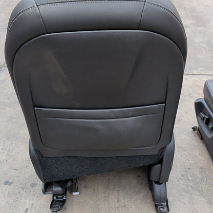 2016-2020 Infiniti Q50 V37 Red Sport Front and Rear Complete Seat Assembly OEM