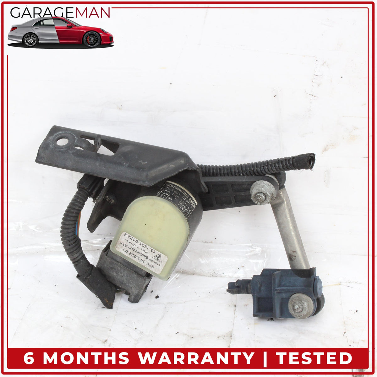 2010-2016 Porsche Panamera 970 Rear Side Suspension Level Hight Sensor Set OEM