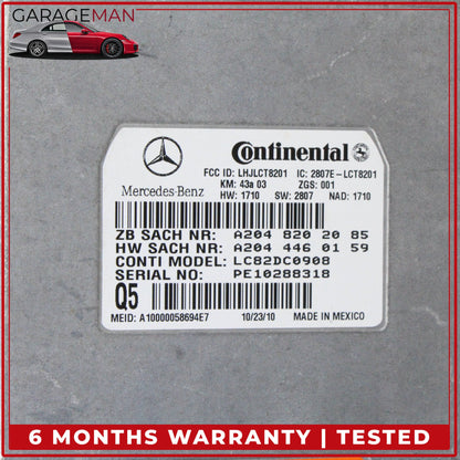 2006-2014 Mercedes W221 S400 Communication Control Module Unit 2048202085 OEM