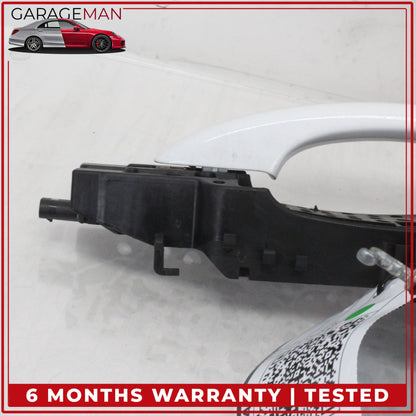 2009-2016 Audi A4 S4 A5 S5 Front Left Driver Side Exterior Door Handle White OEM
