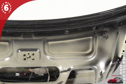 2010-2017 Mercedes W207 E400 Rear Trunk Lid Panel Assembly Black 2077500175 OEM