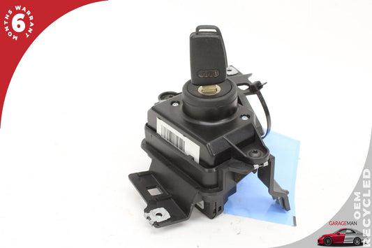 2010-2015 Audi Q7 Front Left Ignition Switch Module w/ Key Fob 4F0910132L OEM