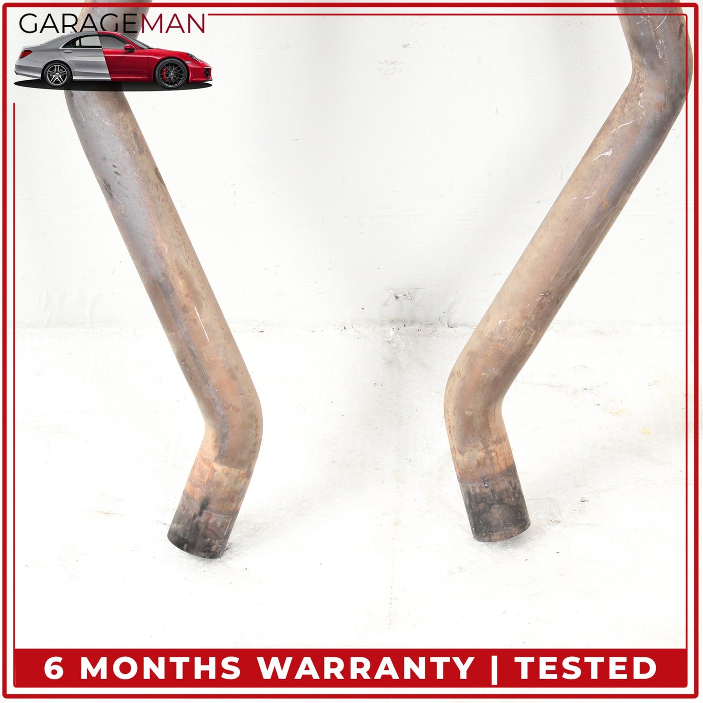 2002-2005 Ford Thunderbird RWD Left and Right Side Exhaust Downpipe Set OEM
