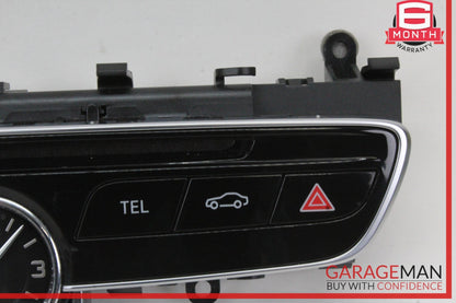 2015-2018 Mercedes-Benz C300 W205 Hazard Switch Control Panel 2059053901 OEM