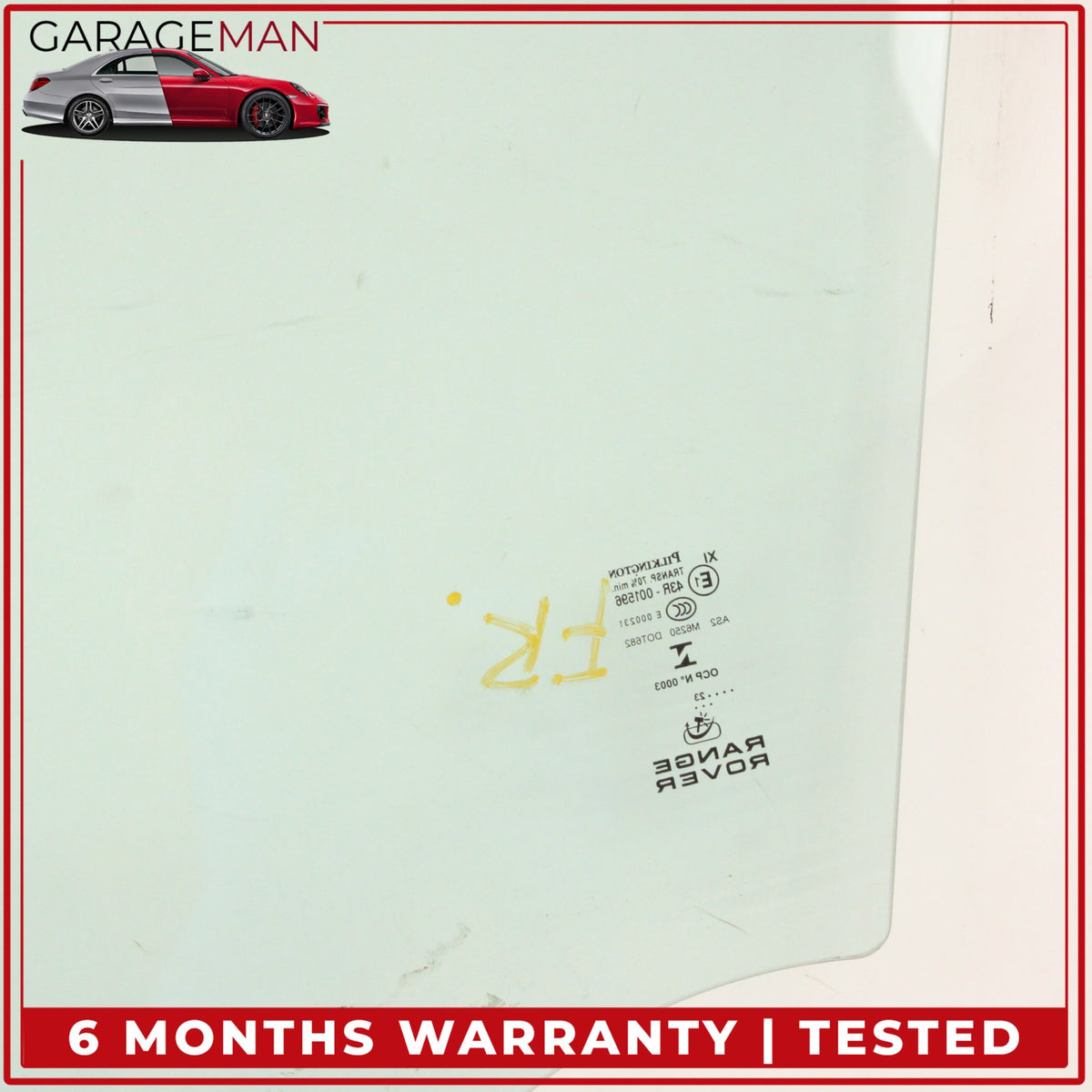 2014-2022 Range Rover Sport L494 Front Right Door Window Glass DK6221410AC OEM