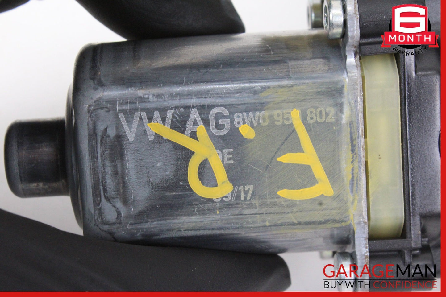 2017-2024 Audi A4 Sedan Front Right Window Regulator Motor 8W0959802 Genuine