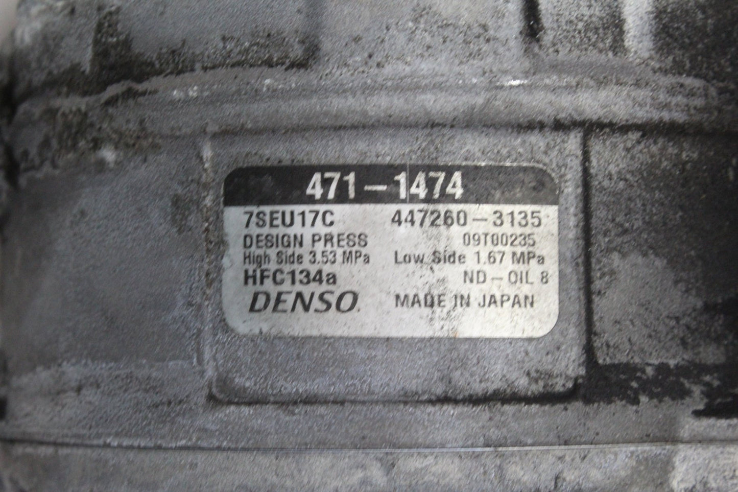 2000-2006 Mercedes W220 S55 AMG AC A/C Air Conditioning Compressor 0012300011