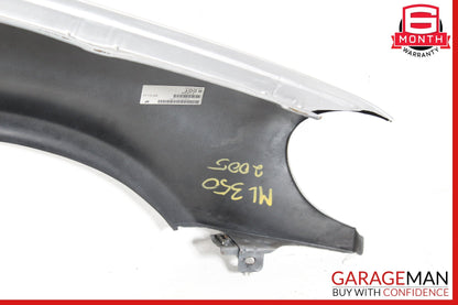 2002-2005 Mercedes W163 ML350 ML320 ML500 Front Left Side Fender Silver OEM