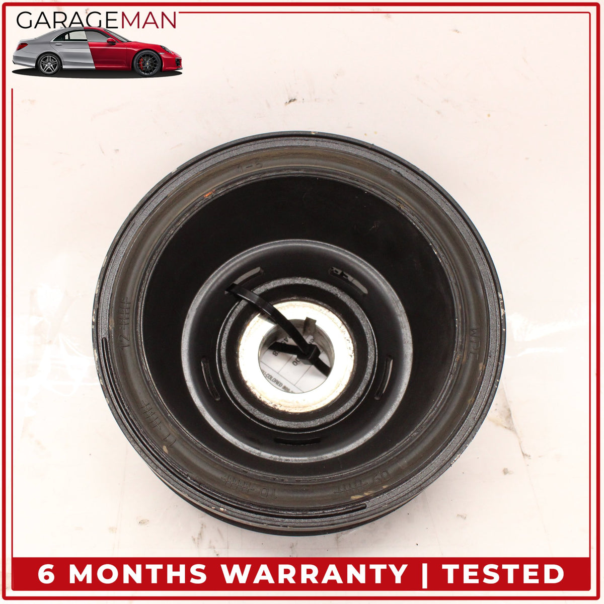 2010-2016 Mercedes W212 E400 RWD Engine Crankshaft Pulley Vibration Damper OEM
